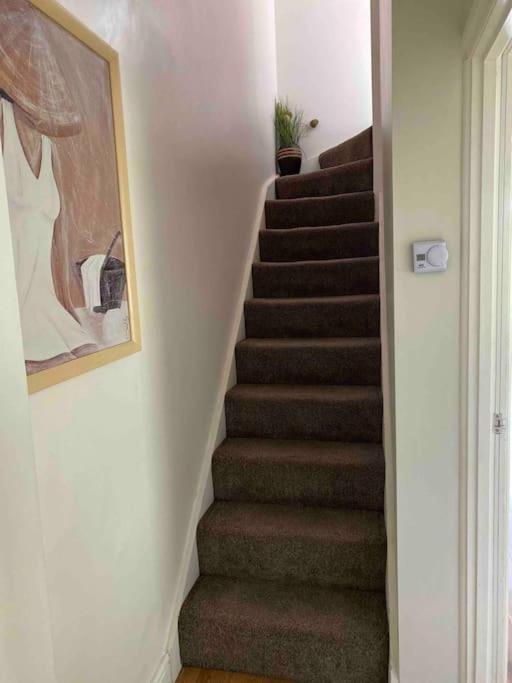 Ferienwohnung Contemporary Duplex - Private Patio & Parking Stockport Exterior foto
